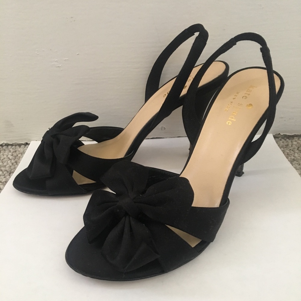 kate spade new york Marlena Satin sandal pump 6.5